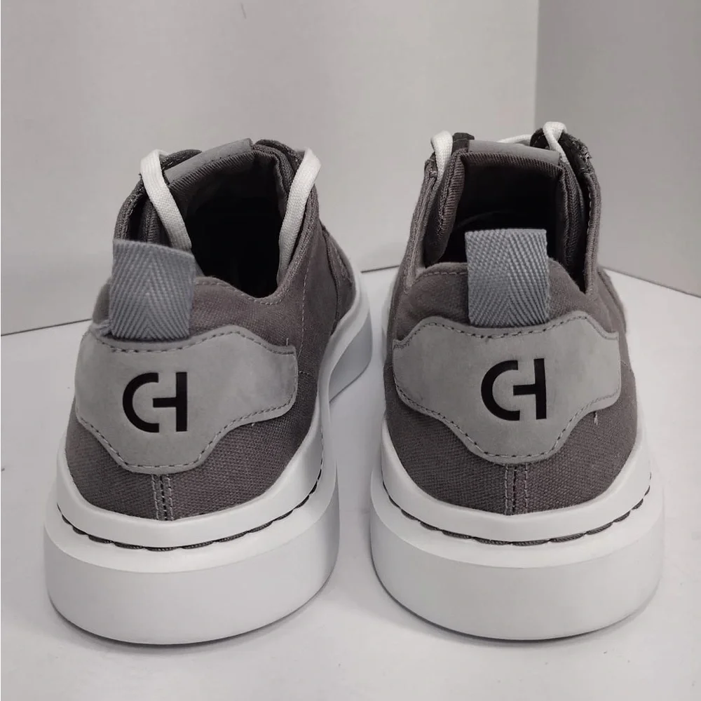 Cole Haan Men's Gray Sneakers size 11 pre owned Exellent condition - Picture 3 of 7